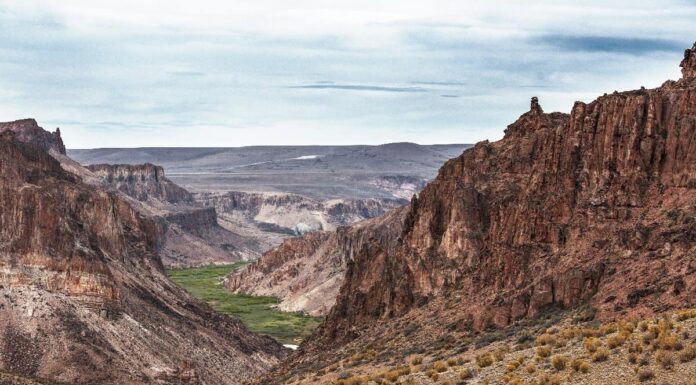 Il deserto della Patagonia
