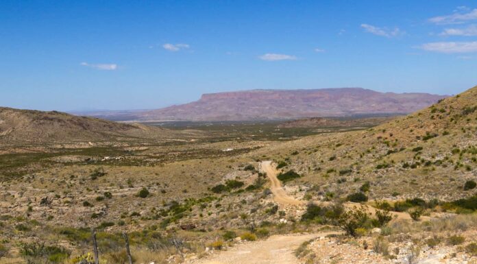 Beach Mountains Texas