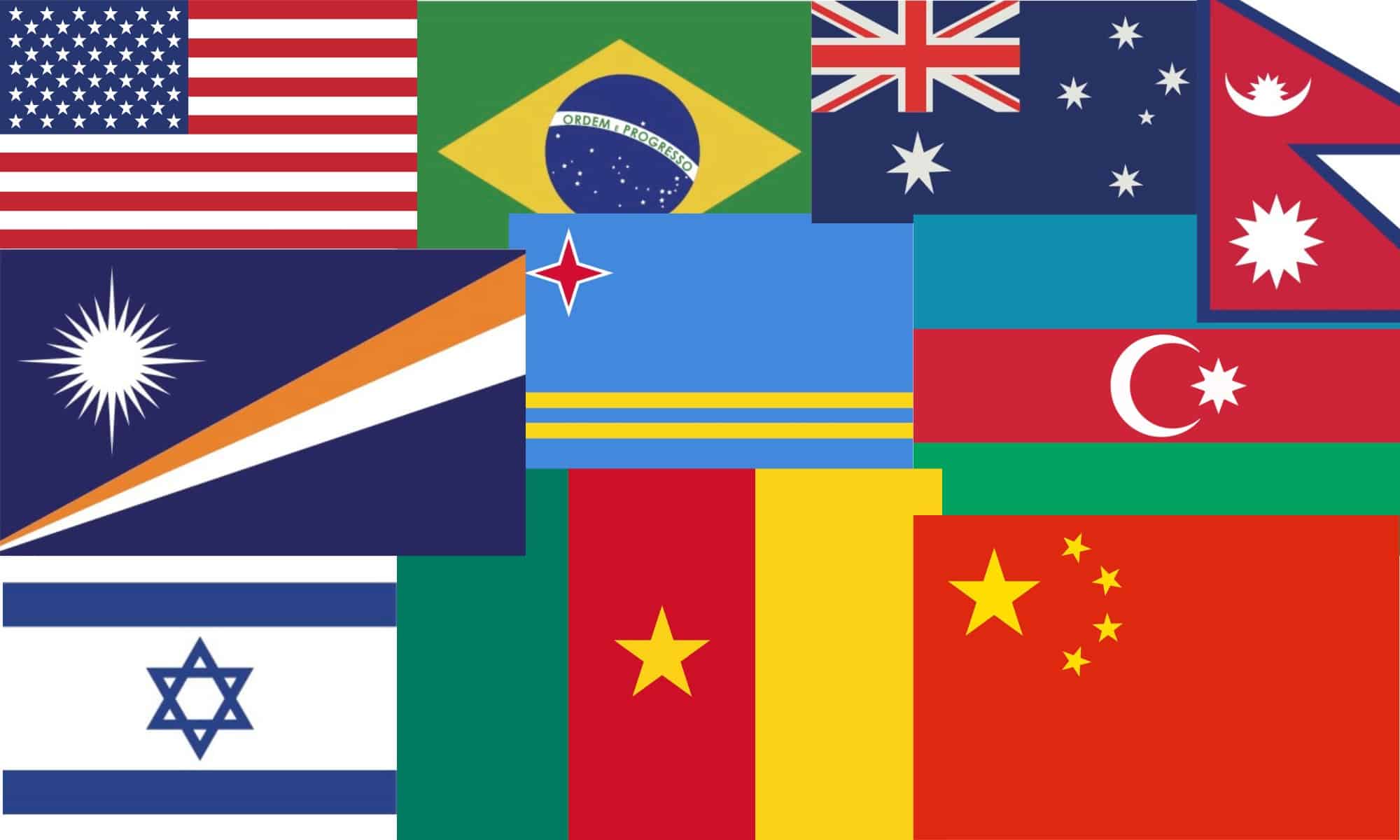 I 10 paesi con le stelle sulle loro bandiere e il loro significato
