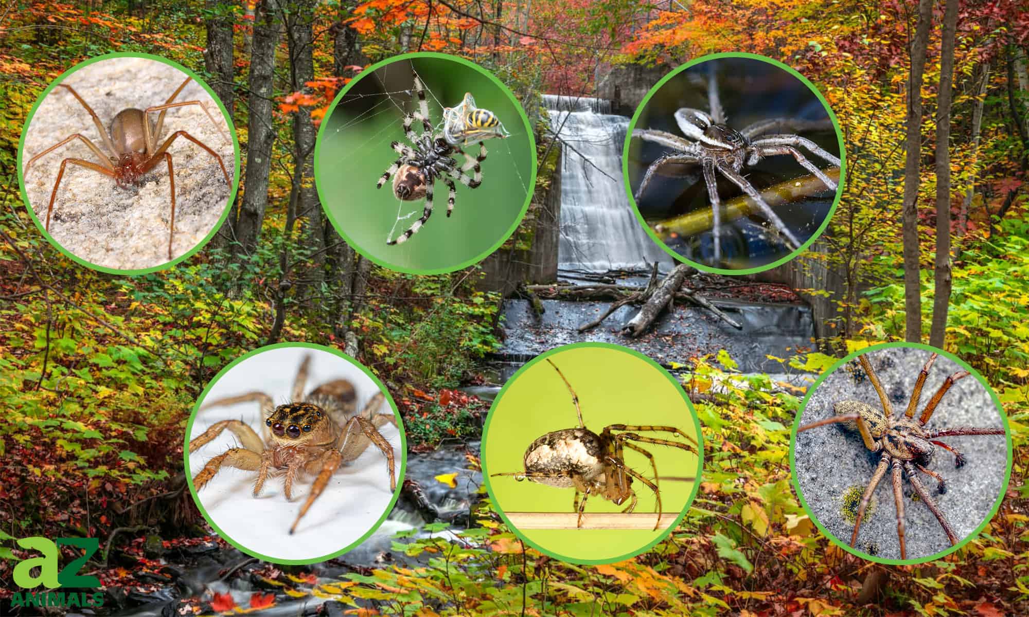 10 ragni nel Michigan