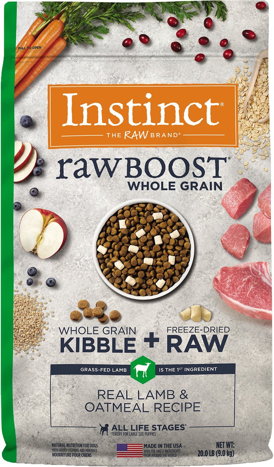 Cibo per cani integrale Instinct Raw Boost