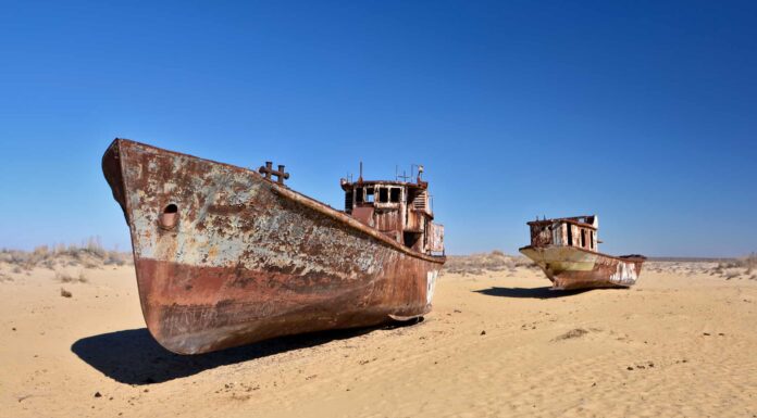 Scopri come gli esseri umani hanno distrutto il quarto lago più grande del mondo
