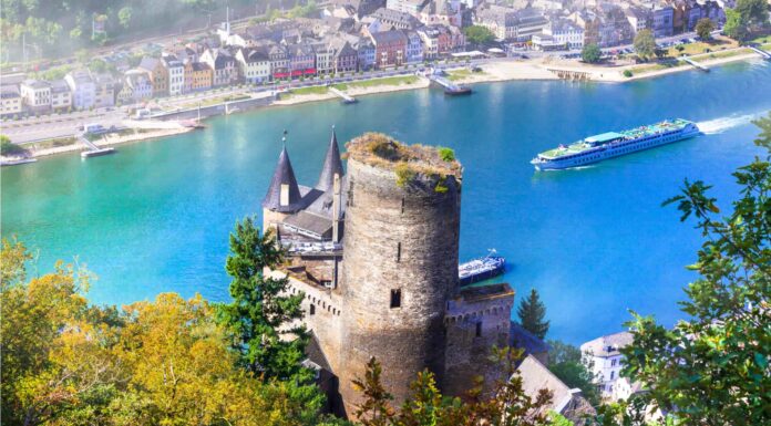 Germany River - Katz Castle 