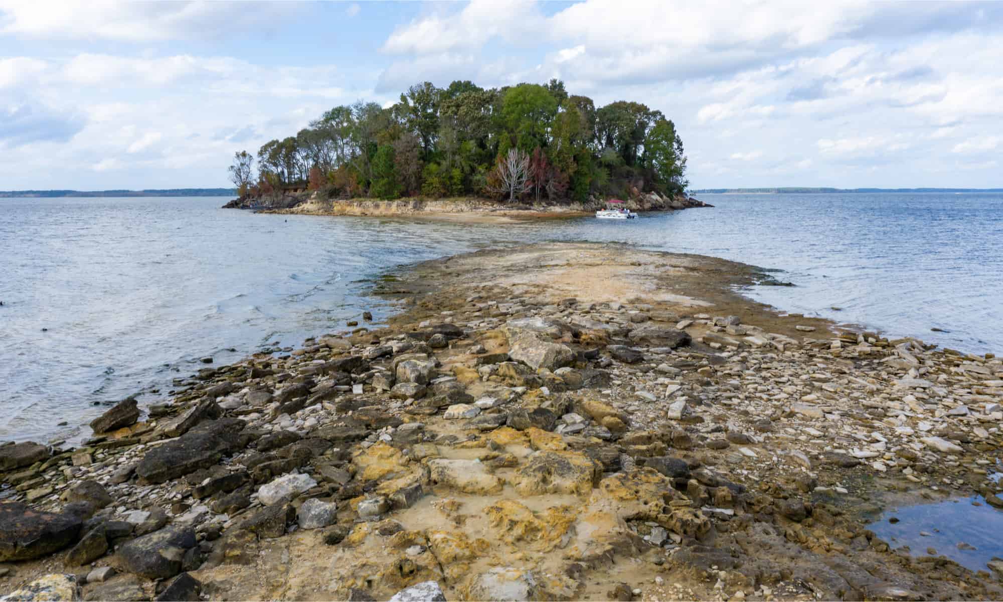 Sam Rayburn reservoir in Texas