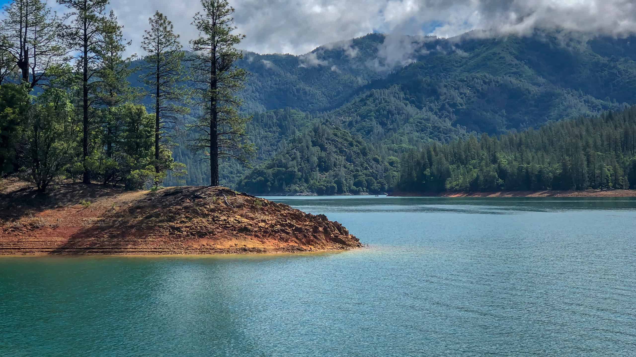 Qual è il lago artificiale più grande della California?