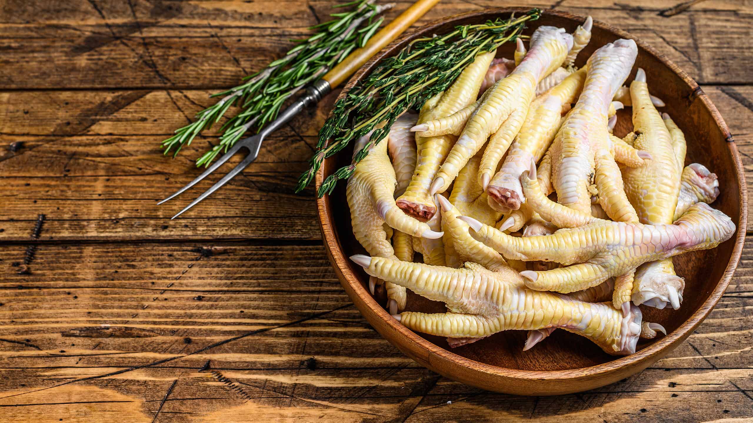 I cani possono mangiare le zampe di gallina?