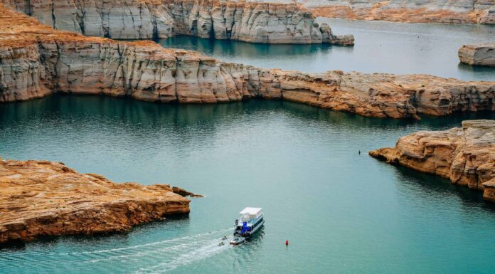 Qual è il lago artificiale più grande dello Utah?
