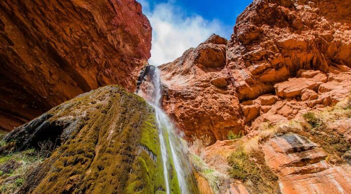 Scopri la cascata più alta dell'Arizona
