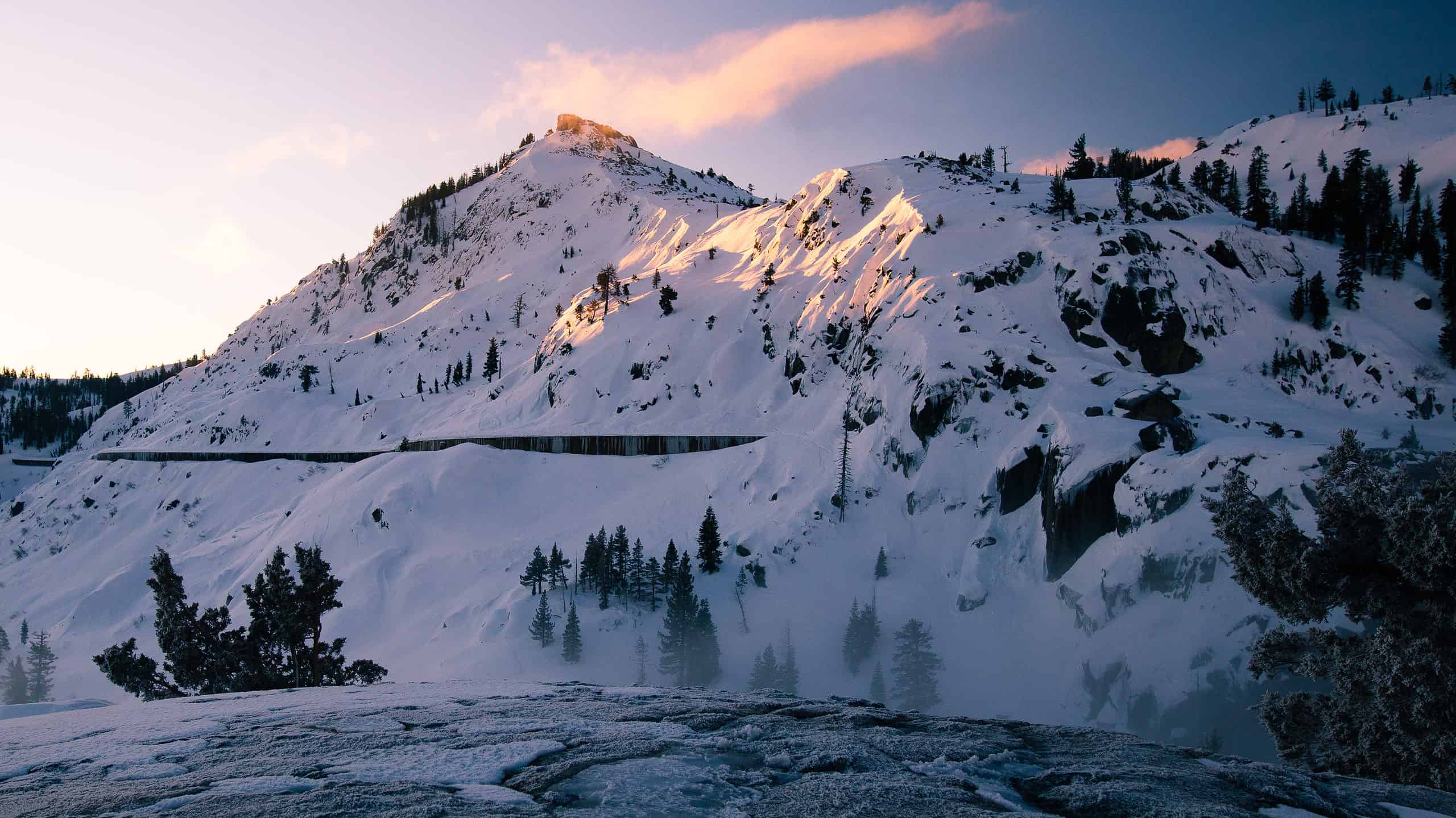 Scopri il posto più innevato della California