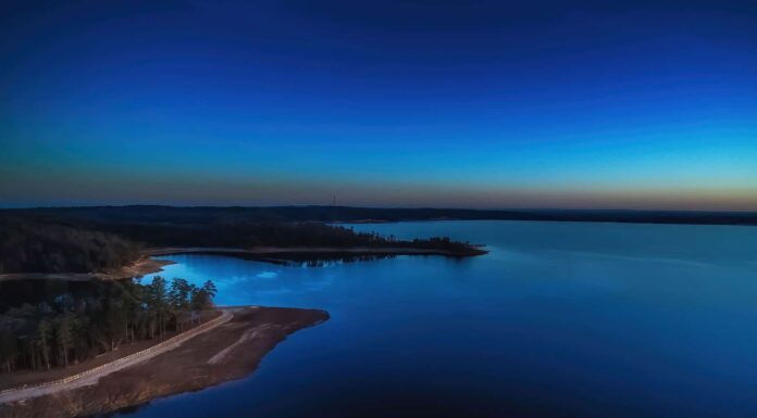 Qual è il lago artificiale più grande della Georgia
