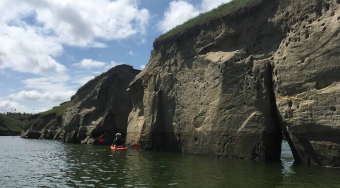 Qual è il lago artificiale più grande del Nord Dakota?
