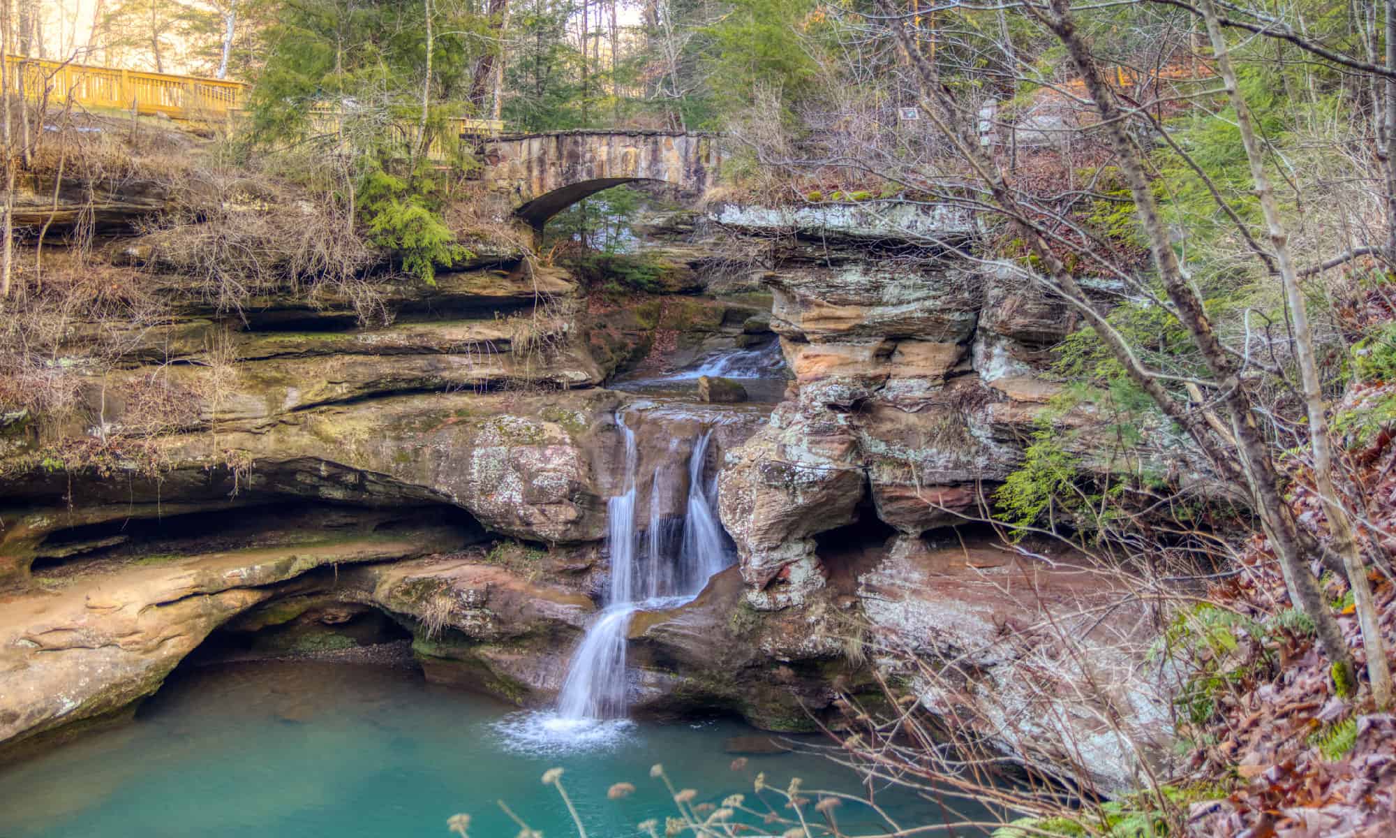 La cascata più alta dell'Ohio è un'oasi mozzafiato e imponente