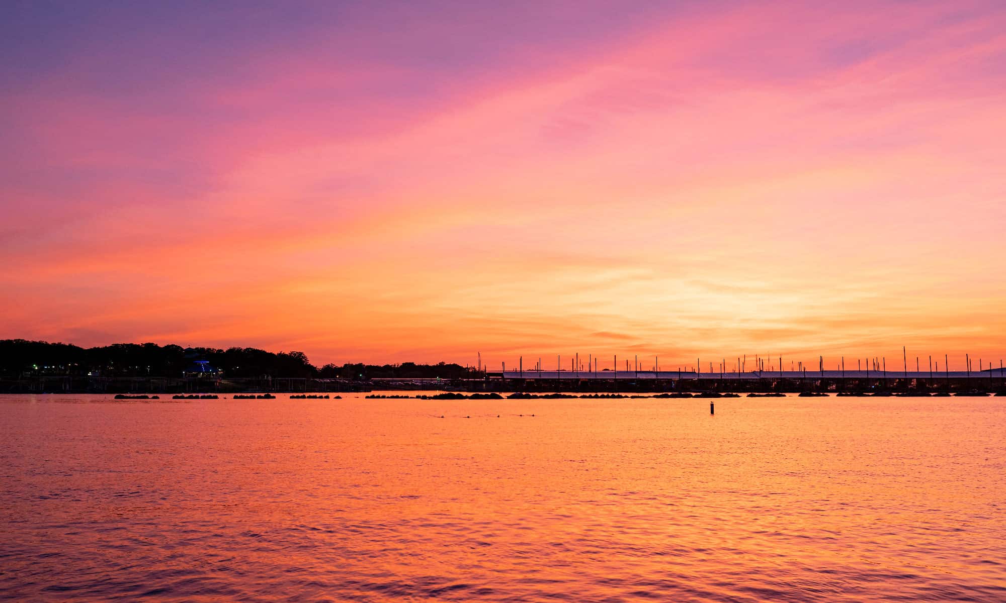 Quanto è profondo il lago Lewisville in Texas?