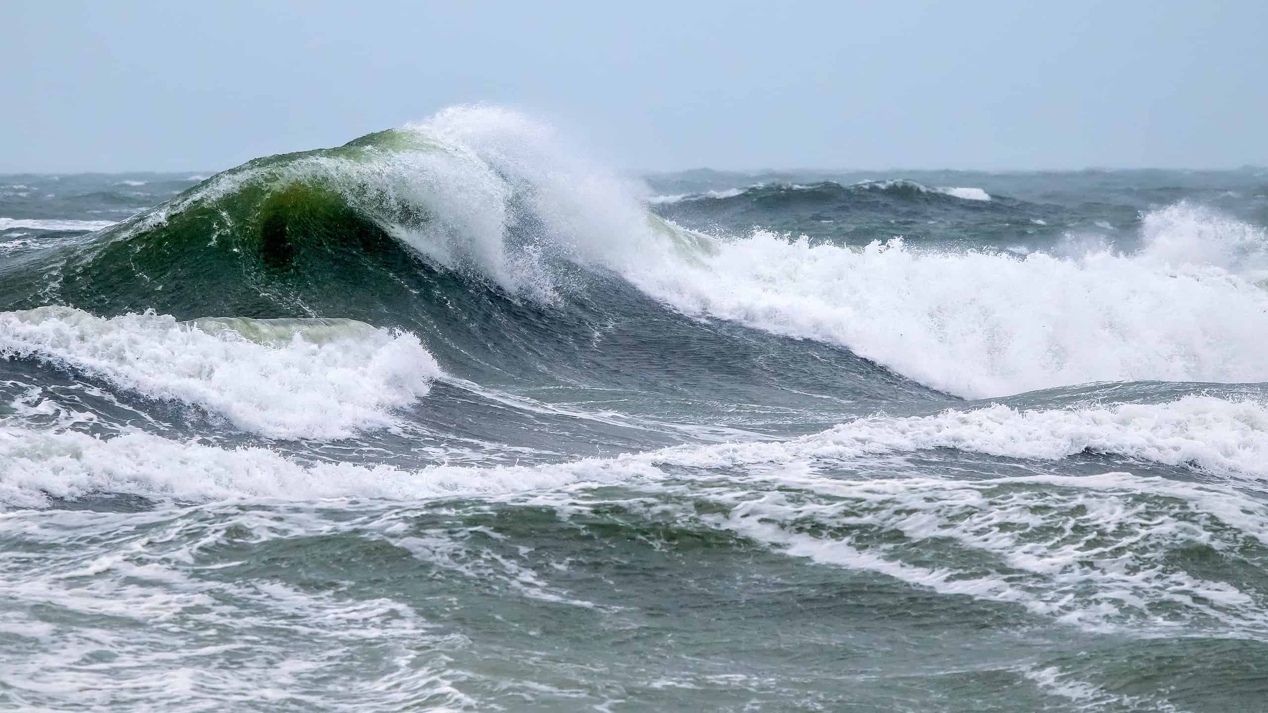 Guarda il filmato straziante di un'enorme onda che si schianta contro una nave da crociera