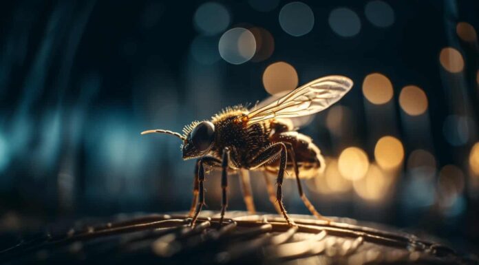 Le mosche sono attratte dalla luce?
