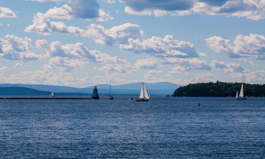 Lago Champlain, Vermont