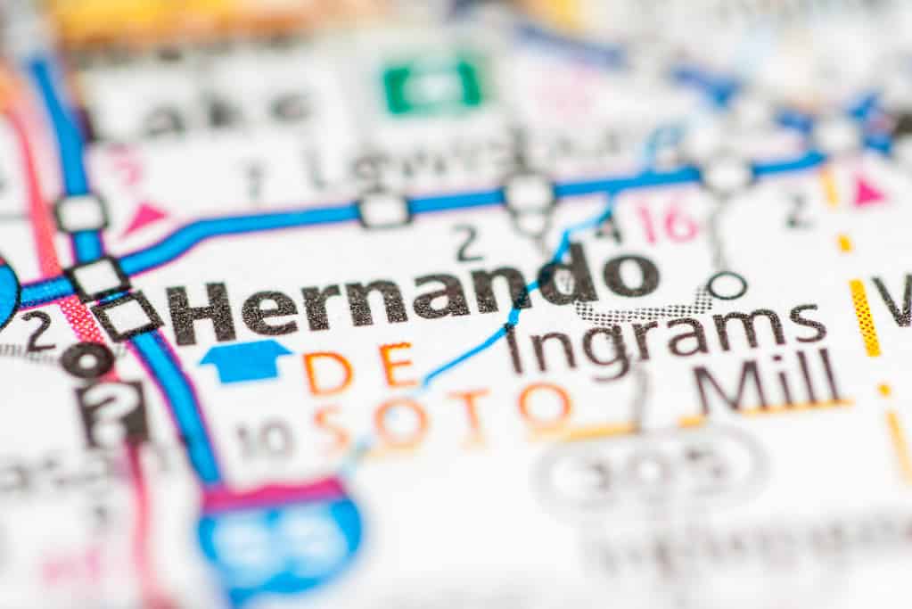 Hernando.  Mississippi.  Stati Uniti d'America