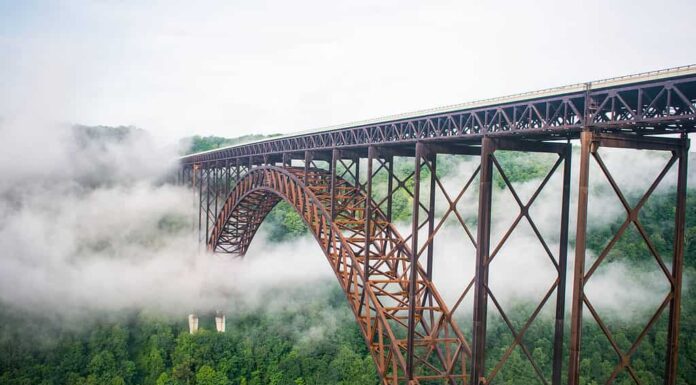New River Gorge Bridge in West Virginia - I ponti più alti degli Stati Uniti