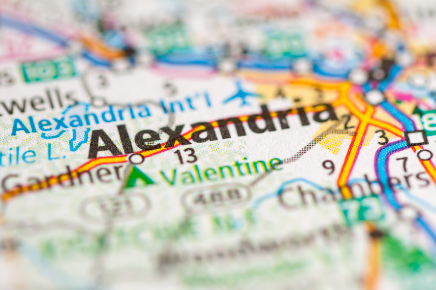 Alessandria.  Louisiana.  STATI UNITI D'AMERICA.