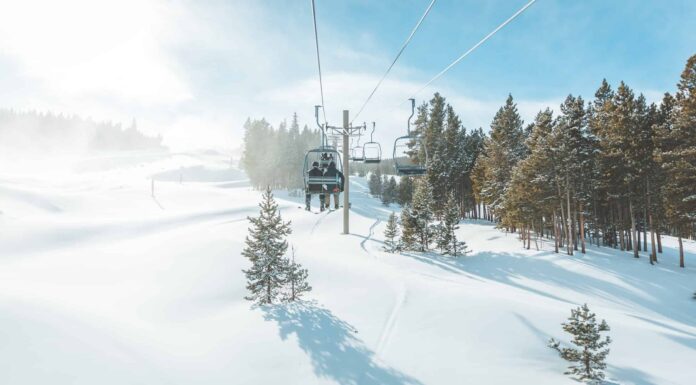 Seggiovia della stazione sciistica di Breckenridge