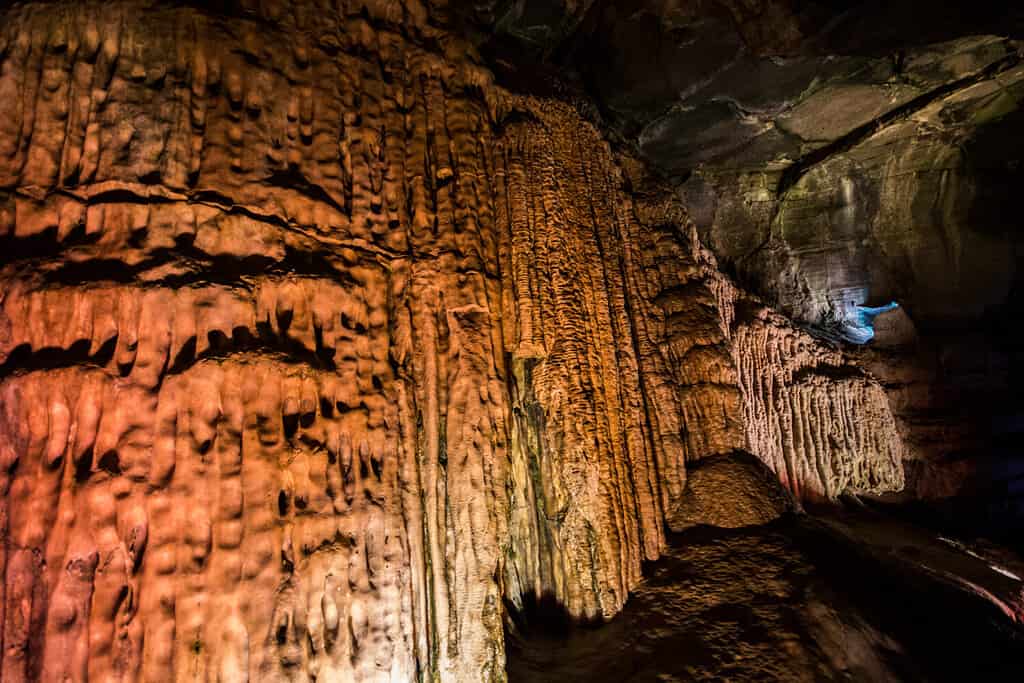 Howe Caverns Speleologia stalagmiti stalattiti nello stato di New York