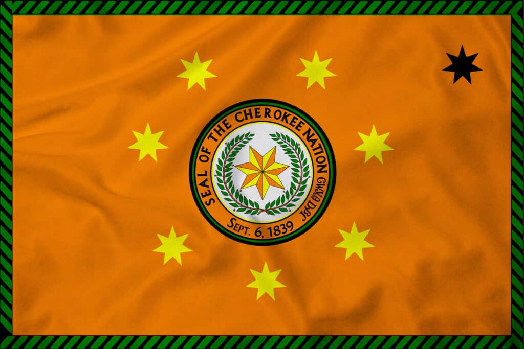 Bandiera Cherokee