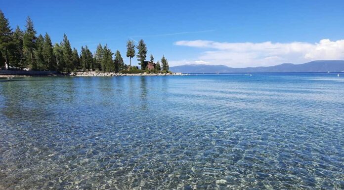 Il lago Tahoe è così freddo perché viene costantemente rifornito dal deflusso locale della neve.