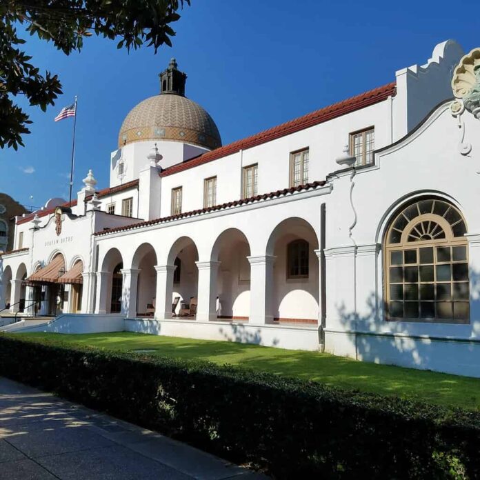 Stabilimento balneare di Quapaw a Hot Springks, Arkansas