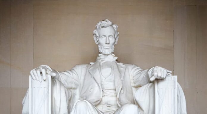 Statua di Abraham Lincoln, Lincoln Memorial, Washington DC
