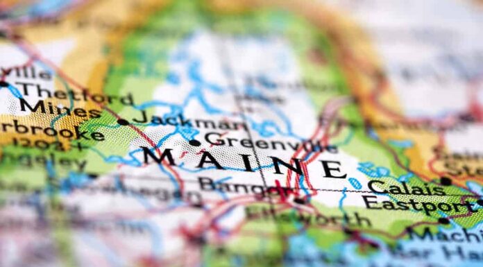 Maine sulla mappa