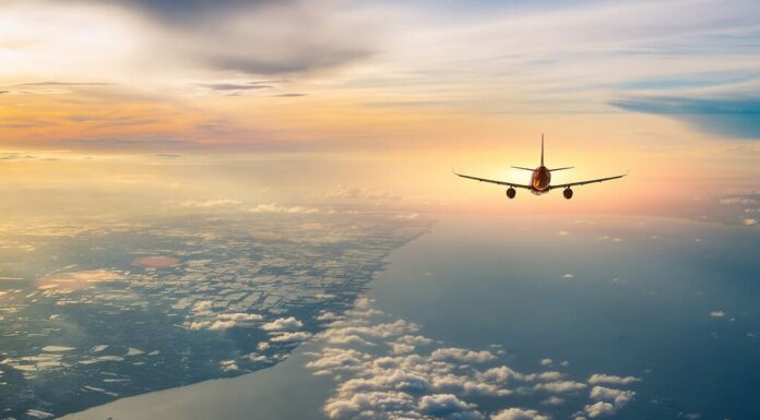 Aeroplano, Volare, Viaggio, Sopra, Aereo Commerciale