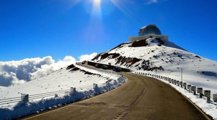 Osservatorio stradale di Mauna Kea, Hawaii Big Island
