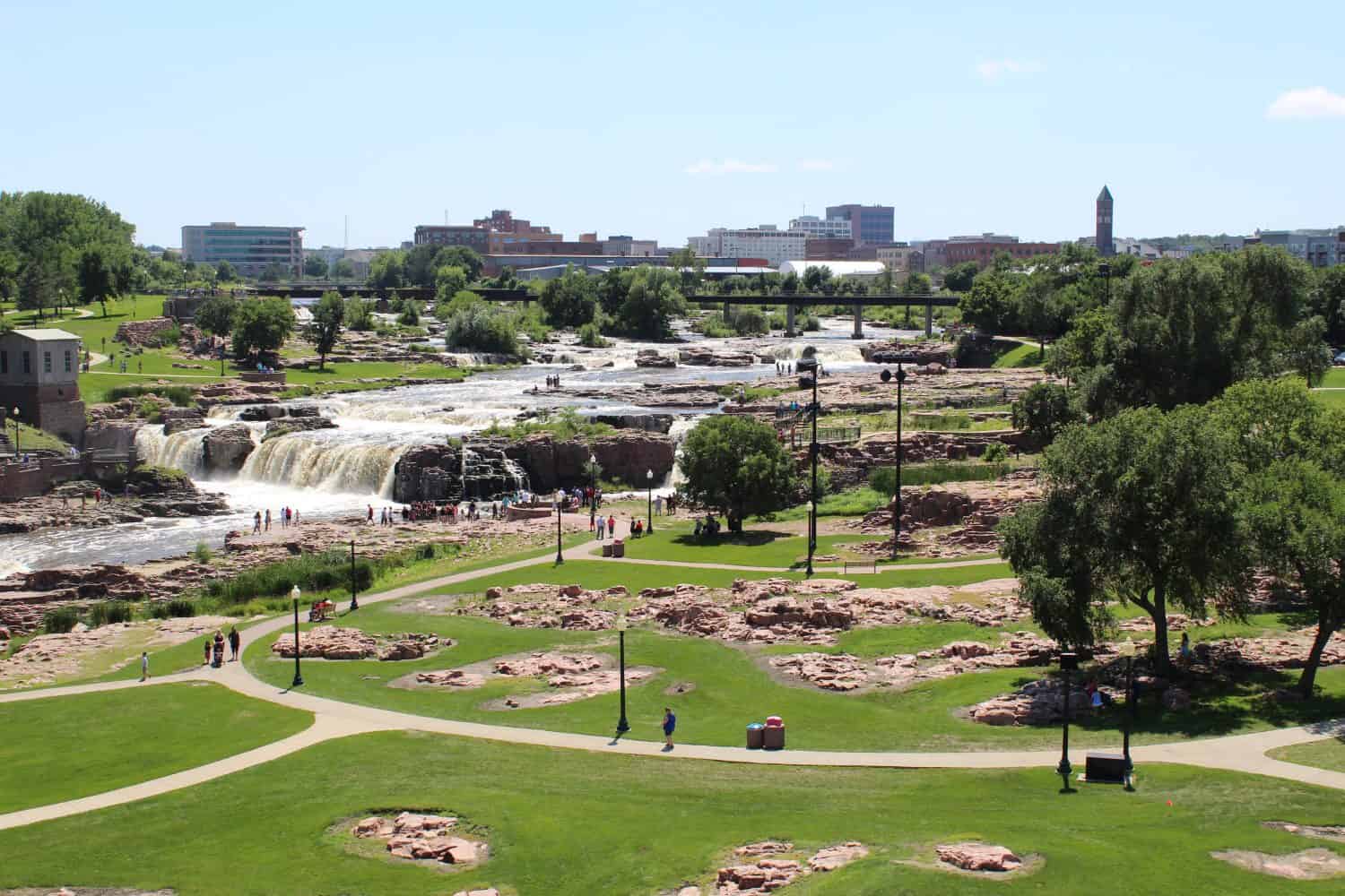 Parco delle cascate Sioux Falls SD