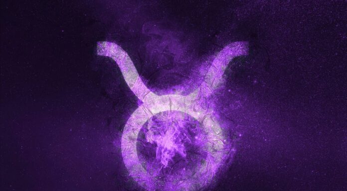 fiori e piante che rappresentano il toro