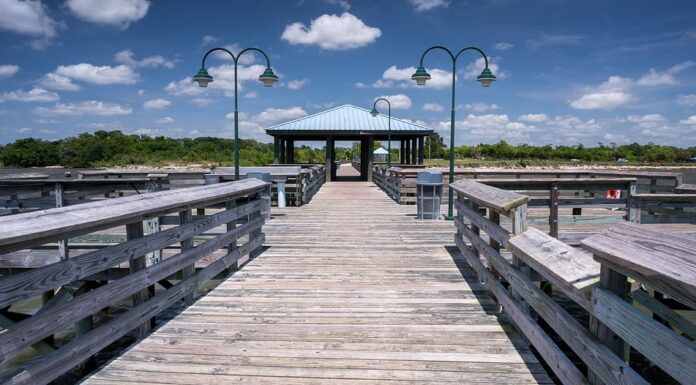 Punto del tramonto, Mandeville, Louisiana