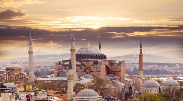 Basilica di Santa Sofia a Istanbul.