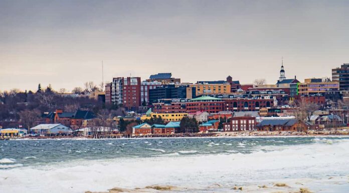 Burlington, lungomare del Vermont