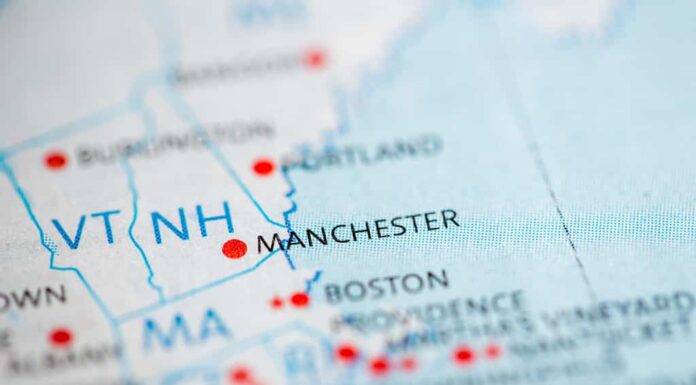 Manchester.  New Hampshire.  Stati Uniti d'America