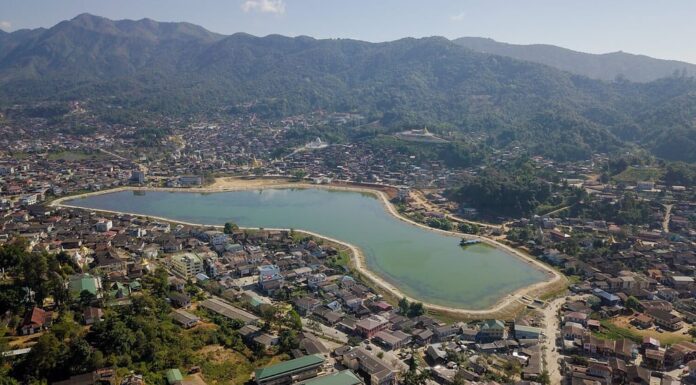 Mogok, Terra del rubino e dello zaffiro, una città nel distretto di Pyin Oo Lwin nella regione di Mandalay in Myanmar.