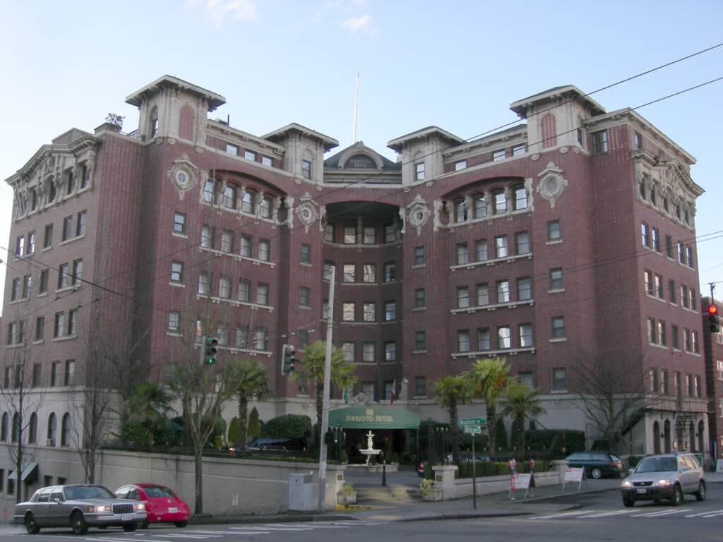   Sorrento Hotel, First Hill, Seattle, Washington, Stati Uniti.