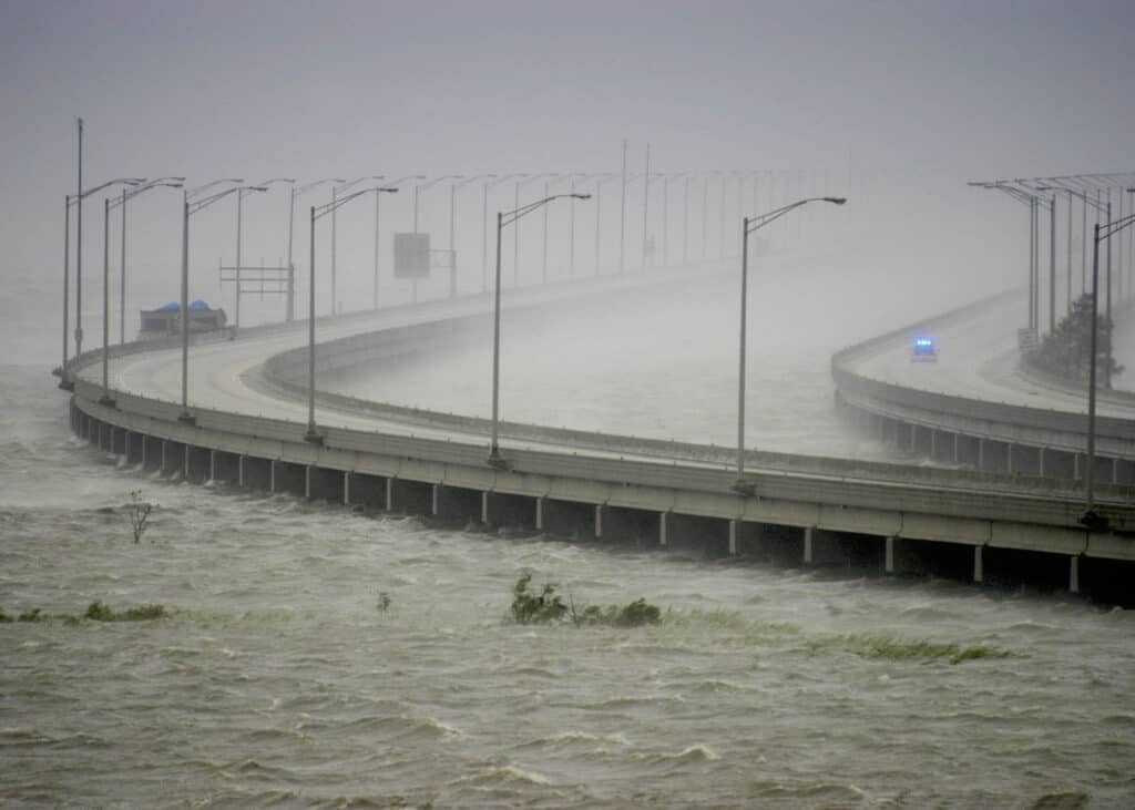 Inondazioni a New Orleans durante l'uragano Katrina