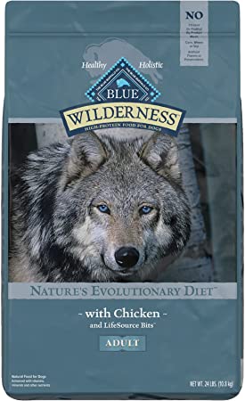 Blue Buffalo Wilderness ad alto contenuto proteico, cibo secco naturale per adulti