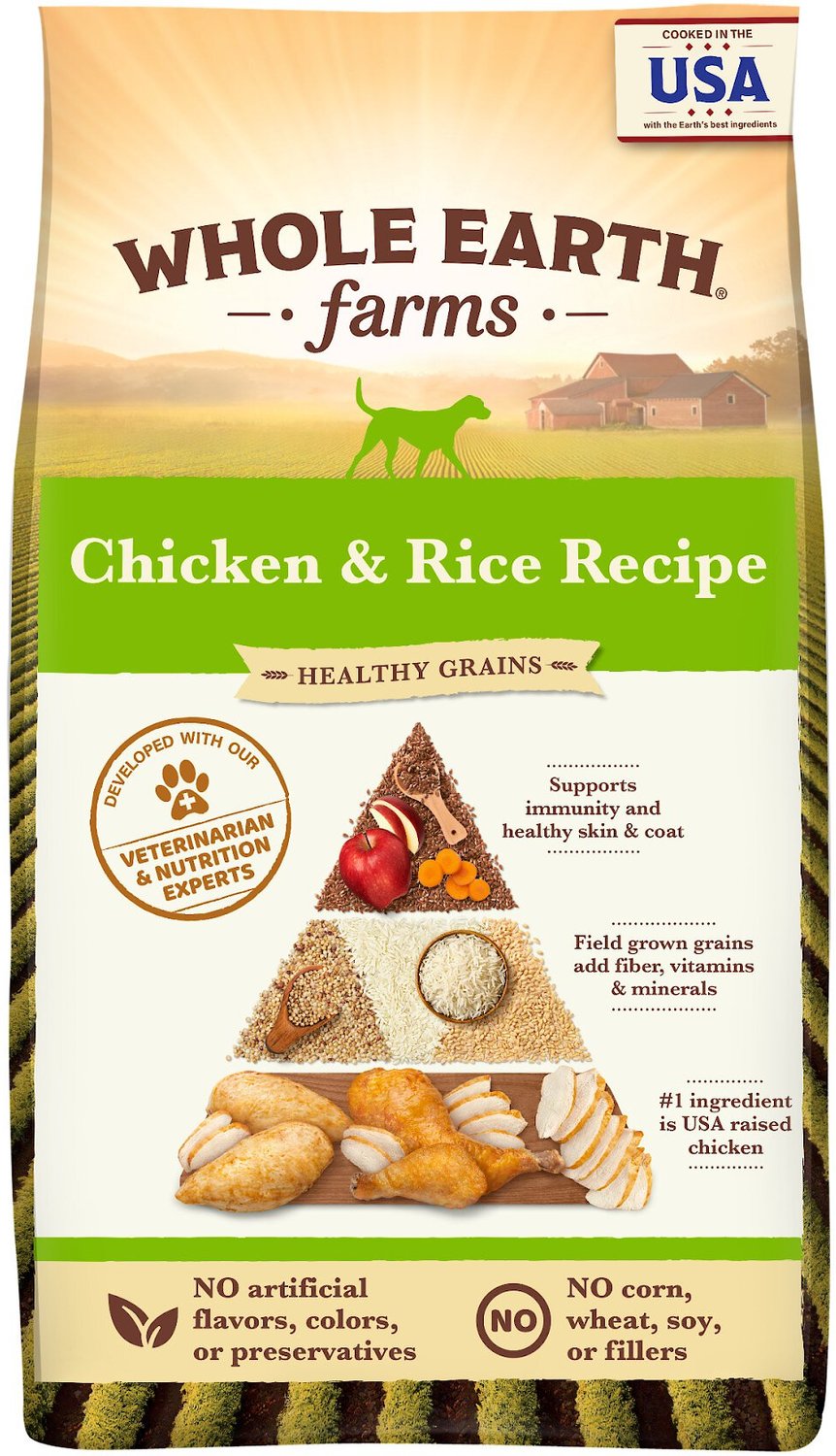 Whole Earth Farms Adult Ricetta Cibo secco per cani