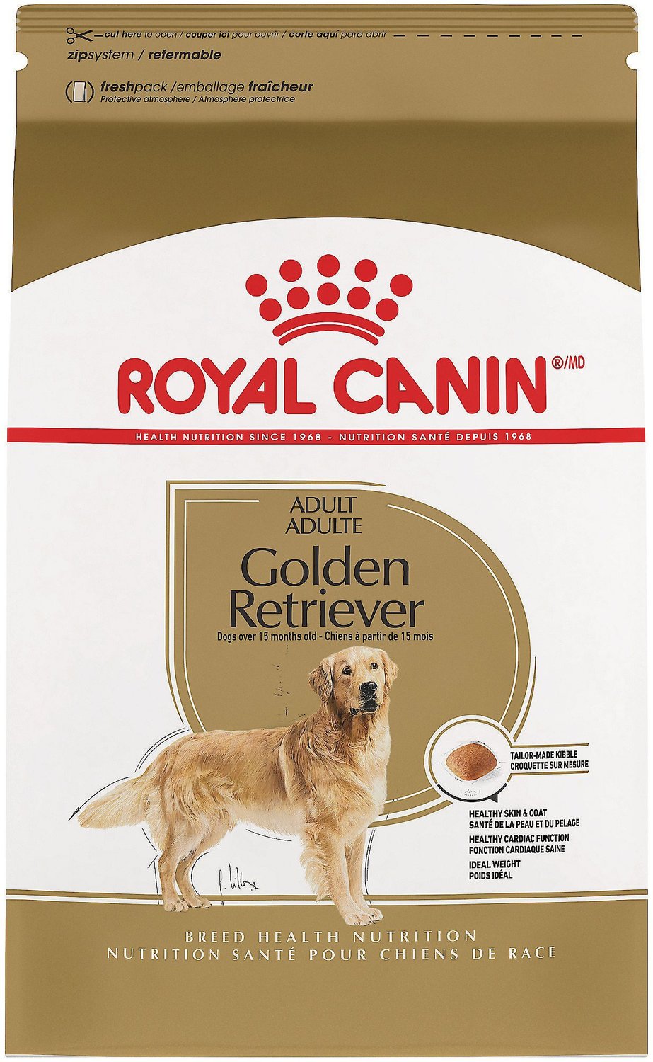 Golden Retriever di Royal Canin Breed Health Nutrition