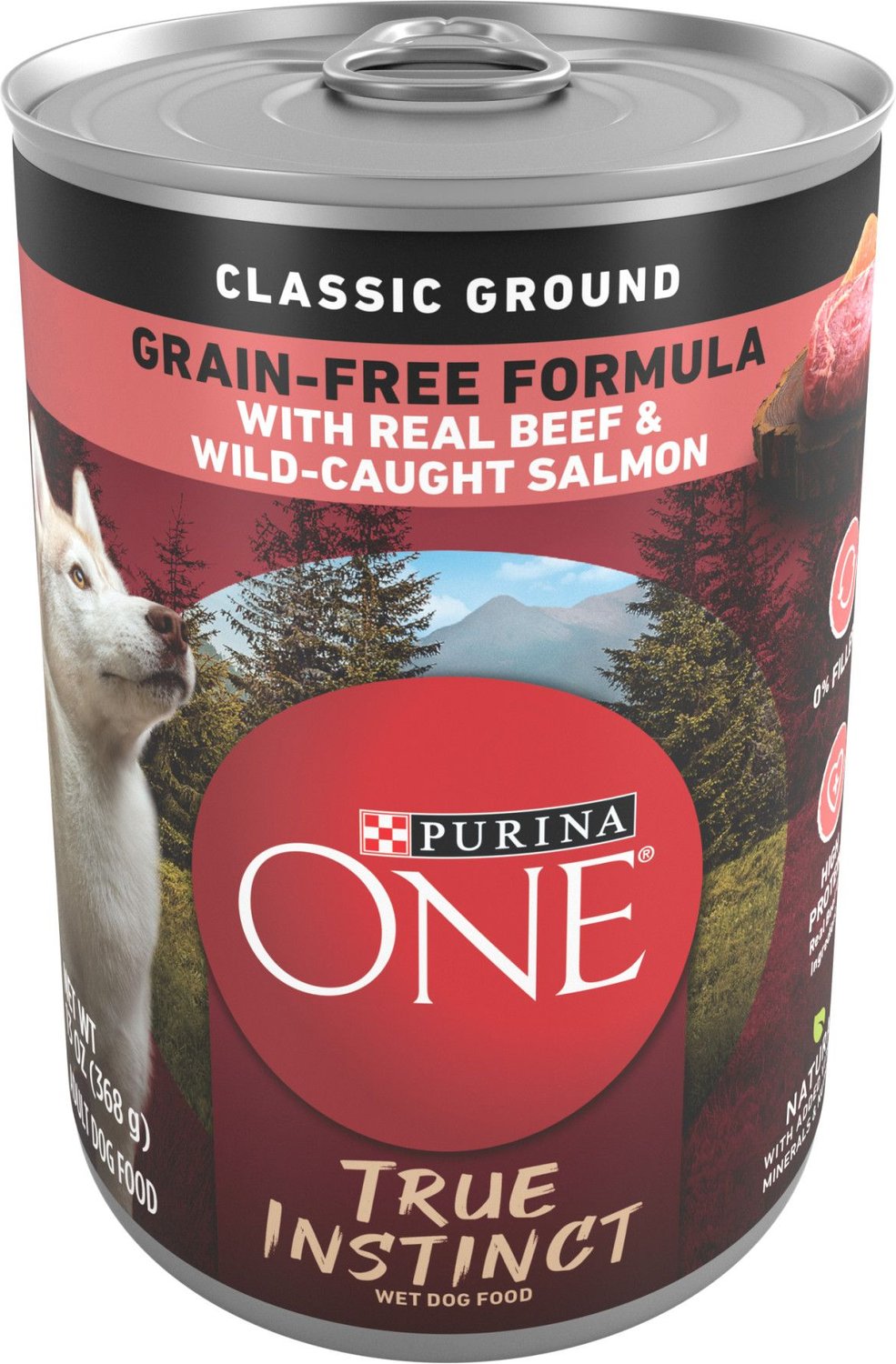 Purina ONE True Instinct Cibo per cani in scatola macinato classico