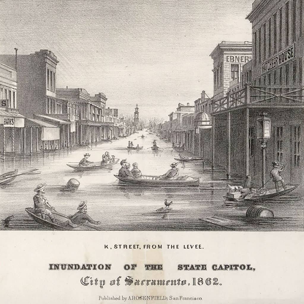 Grande alluvione del 1862 in California