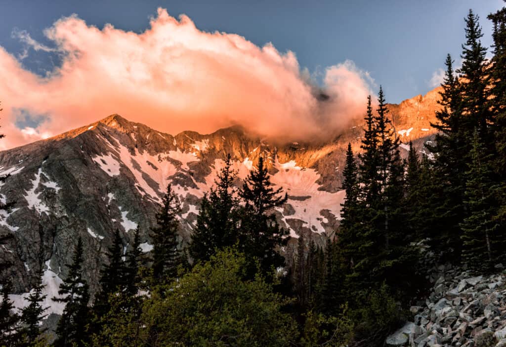 Blanca Peak fa parte delle Montagne Rocciose del Colorado