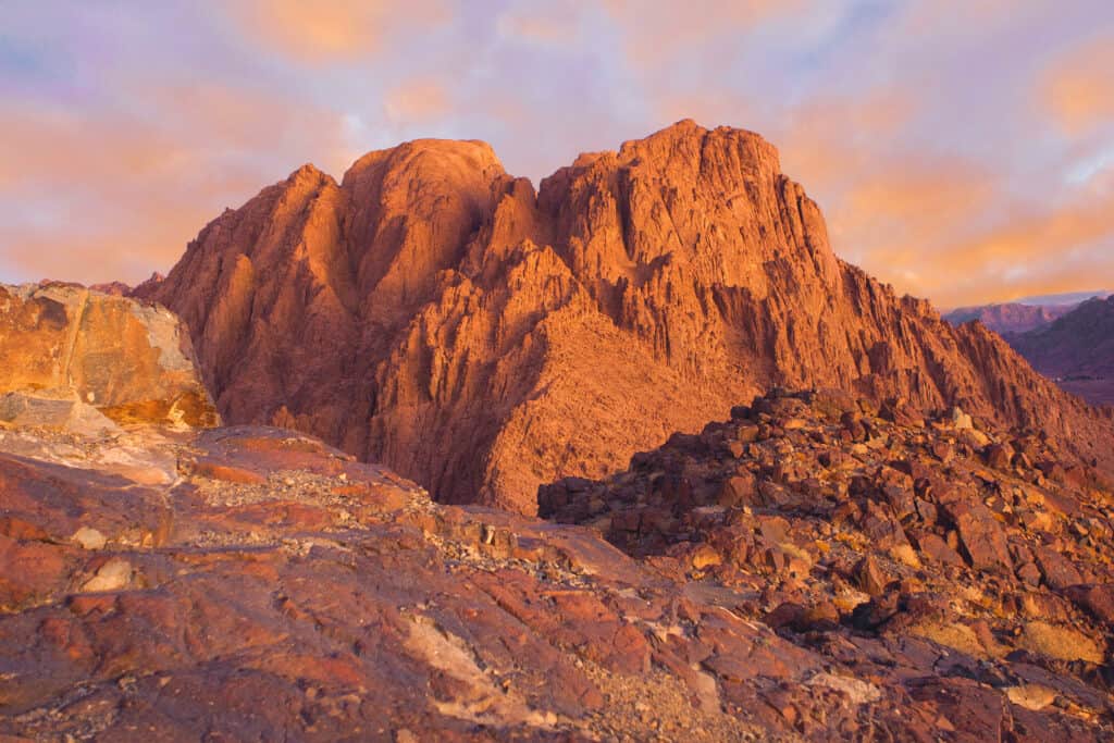Alba al monte Sinai
