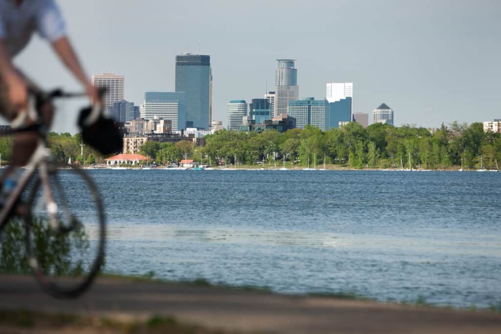 pista ciclabile più lunga del Minnesota