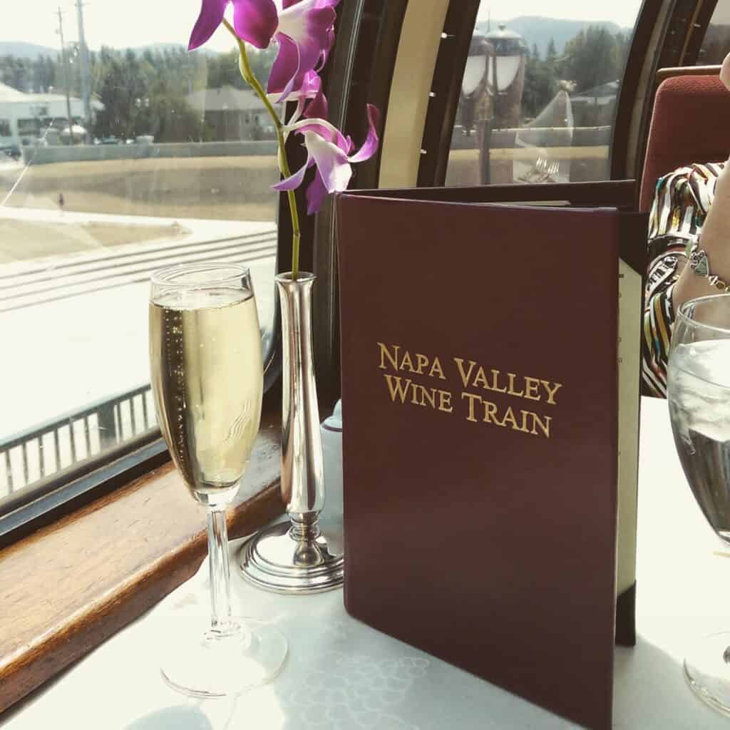 Treno del vino della Napa Valley